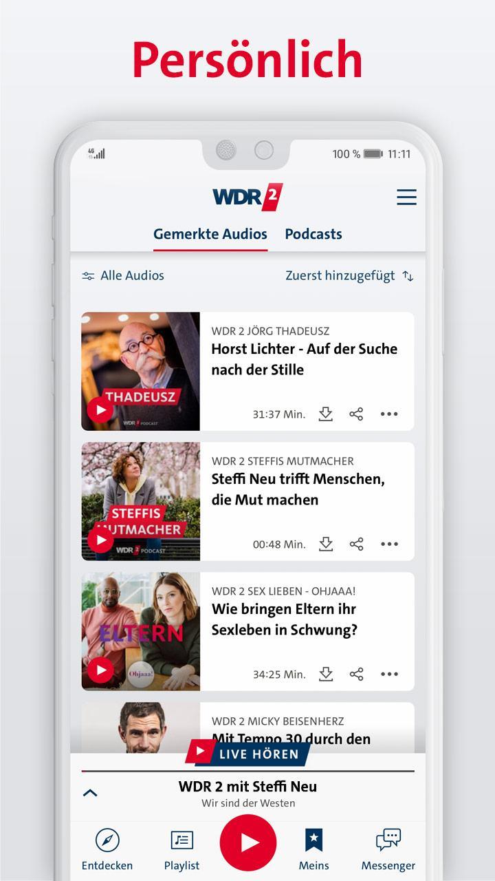 WDR 2 - Radio screenshot image 6_Popularmodapk.com