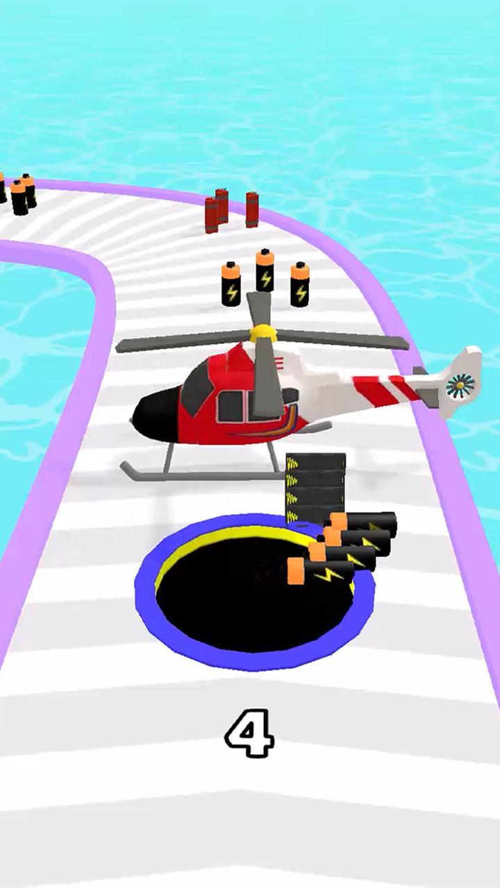 Hole Battery Run 3D screenshot image 4_Popularmodapk.com
