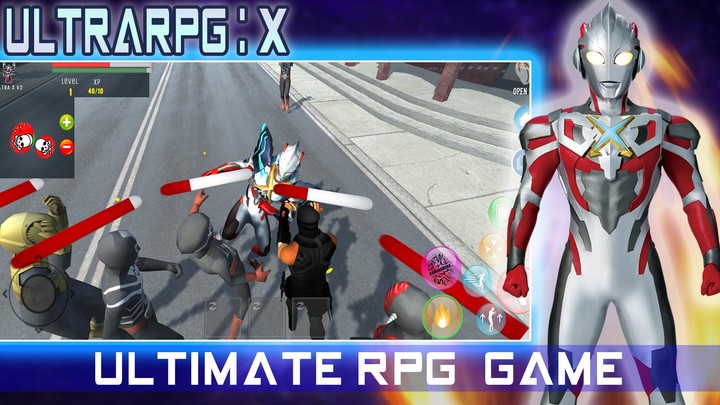 UltraRPG : X Fighter 3D screenshot image 4_Popularmodapk.com