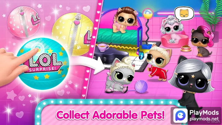 l.o.l. surprise! disco house – collect cute dolls<span>(Unlimited Diamond)</span> screenshot image 5_Popularmodapk.com