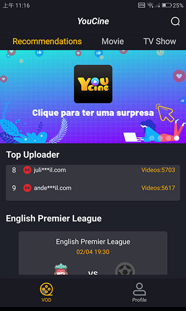 YouCine:Watch free tv&movies screenshot image 3_Popularmodapk.com