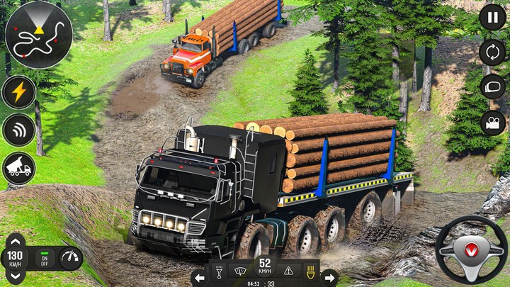 Logging Truck Driving Games screenshot image 1_Popularmodapk.com