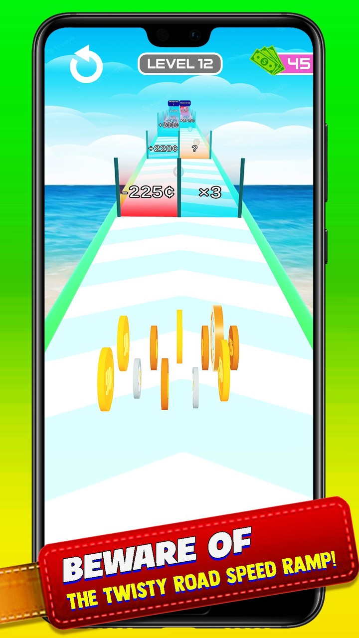 Money Roll Race Rich Master 3D screenshot image 2_Popularmodapk.com