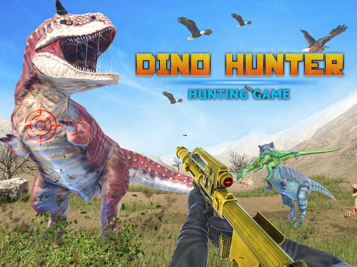 Dino Hunter 3D Sniper Shooting screenshot image 5_Popularmodapk.com