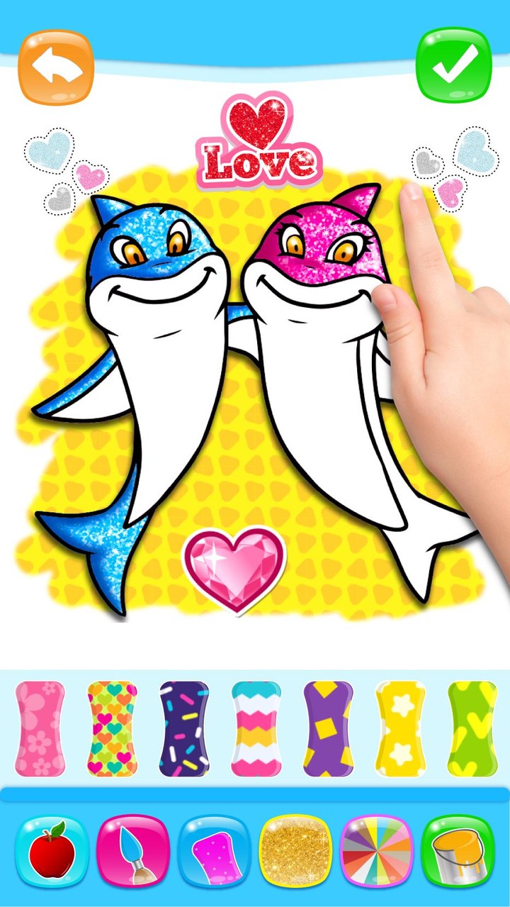 Baby Shark Coloring and Drawing For kids screenshot image 7_Popularmodapk.com
