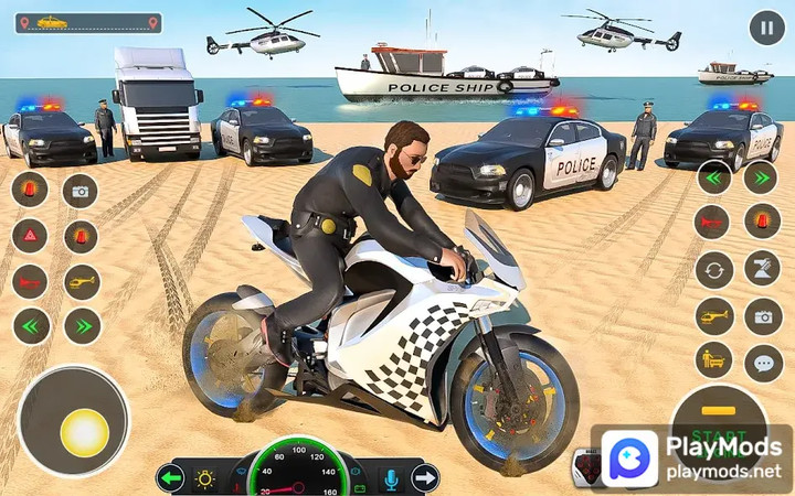 Police Car Driving: Car Games<span>(Speed change)</span> screenshot image 2_Popularmodapk.com