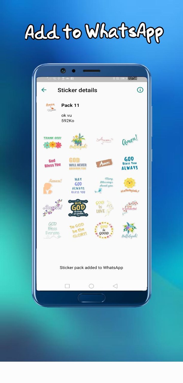 Gospel - Christian Stickers WAStickerApps screenshot image 3_Popularmodapk.com