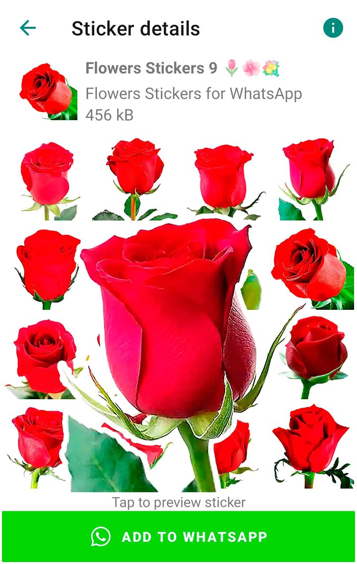 Flowers Stickers for WhatsApp screenshot image 8_Popularmodapk.com