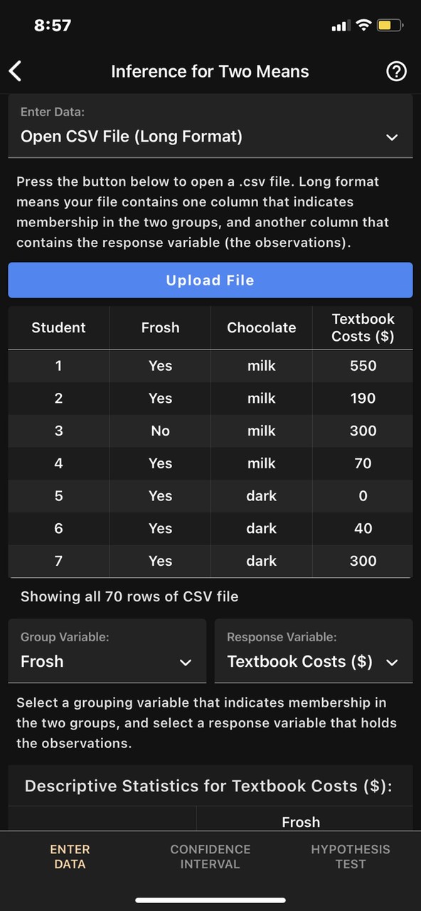Art of Stat: Inference screenshot image 8_Popularmodapk.com