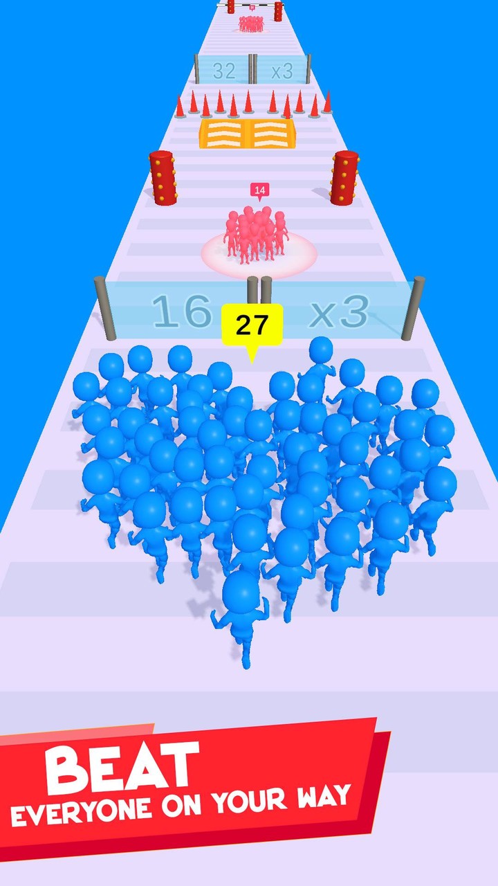 Count Crowd Runner Stickman 3D screenshot image 3_Popularmodapk.com