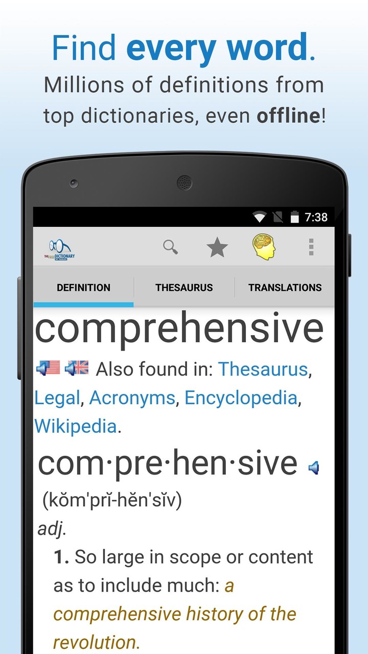Dictionary screenshot image 1_Popularmodapk.com