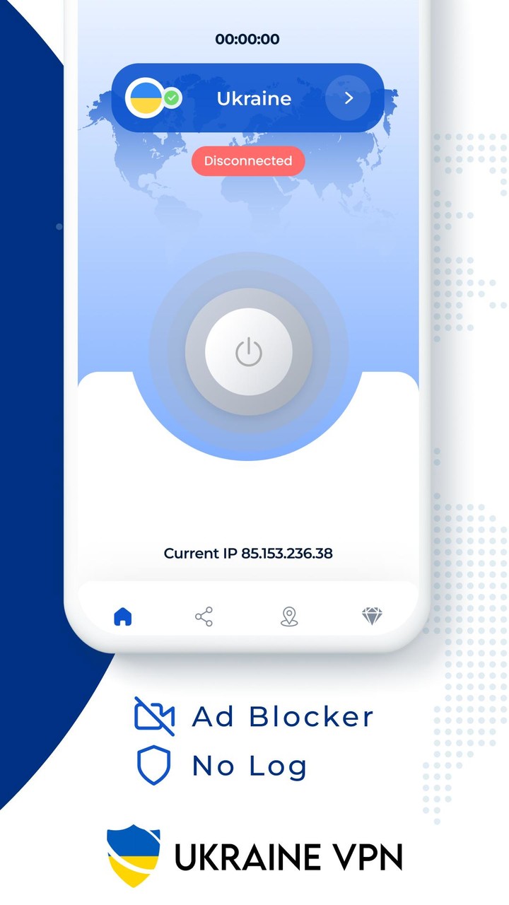 VPN Ukraine - Get Ukraine IP screenshot image 2_Popularmodapk.com