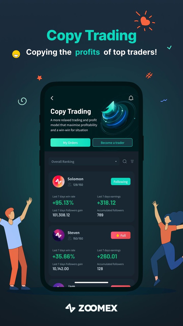 Zoomex:Crypto&Bitcoin Trading screenshot image 6_Popularmodapk.com