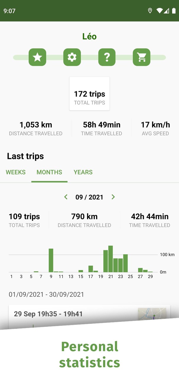 Geovelo - Bike GPS & Stats screenshot image 4_Popularmodapk.com
