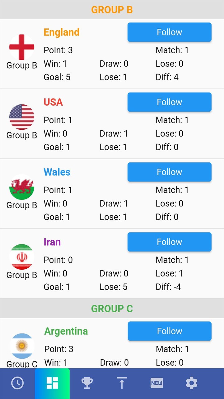 World Cup 2022 Match Schedules screenshot image 8_Popularmodapk.com