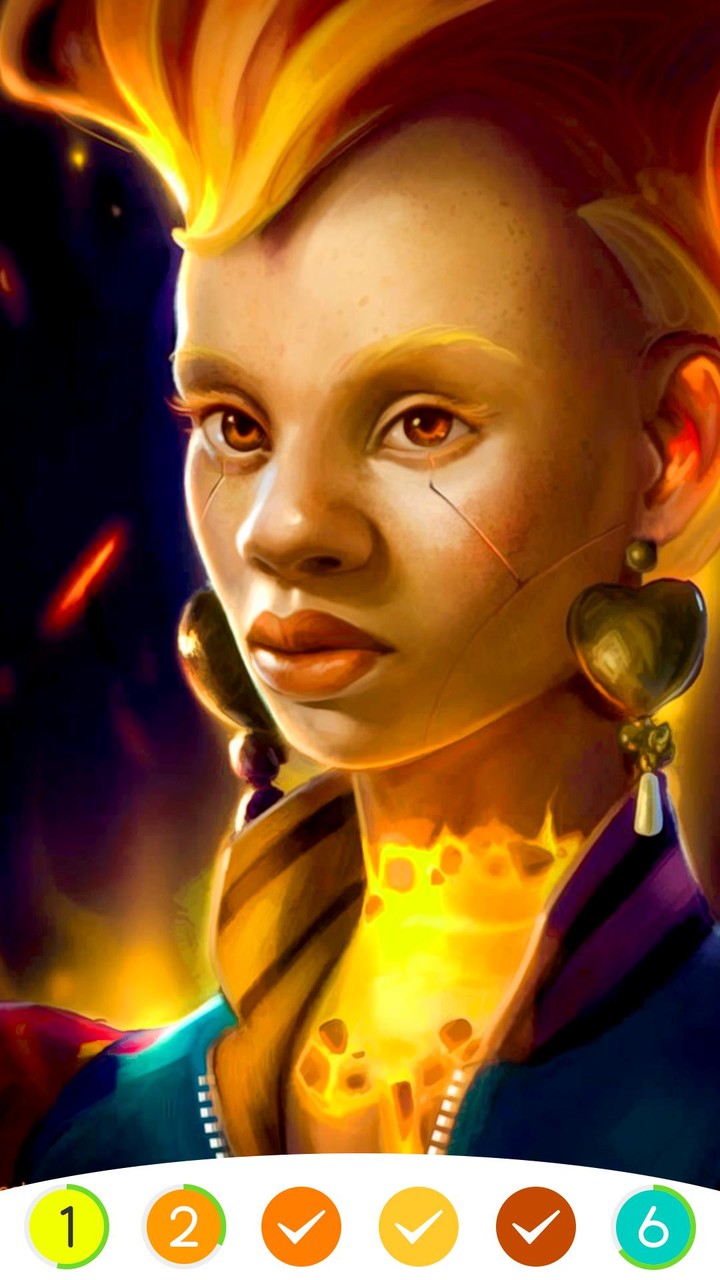 YELLOW: Rainbow Color Coloring screenshot image 1_Popularmodapk.com