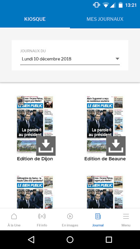 Le Bien Public screenshot image 3_Popularmodapk.com