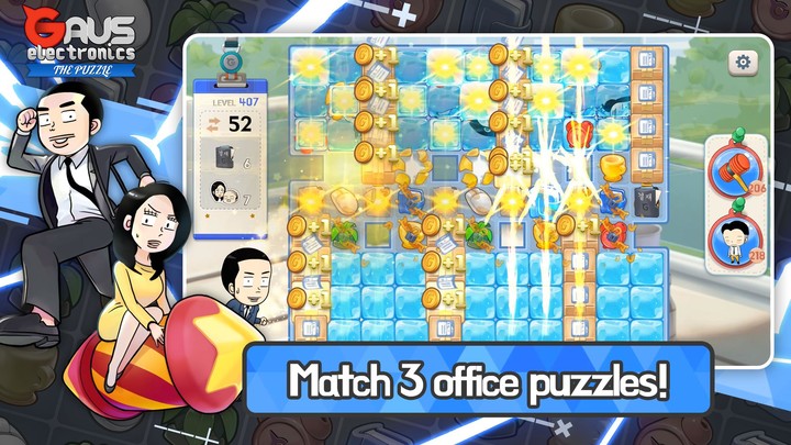 Gaus Electronics: The Puzzle screenshot image 1_Popularmodapk.com