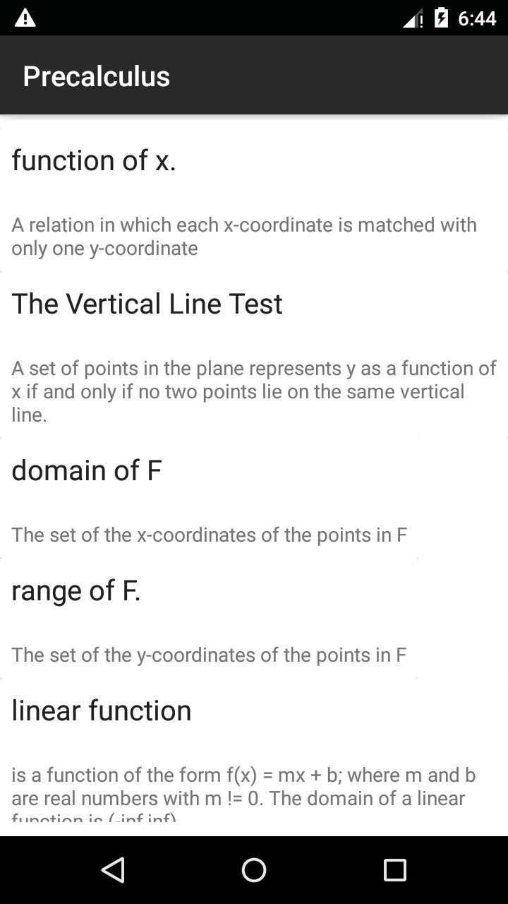 Precalculus screenshot image 2_Popularmodapk.com