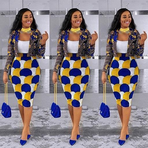 Ankara Short Skirt and Blouse screenshot image 8_Popularmodapk.com