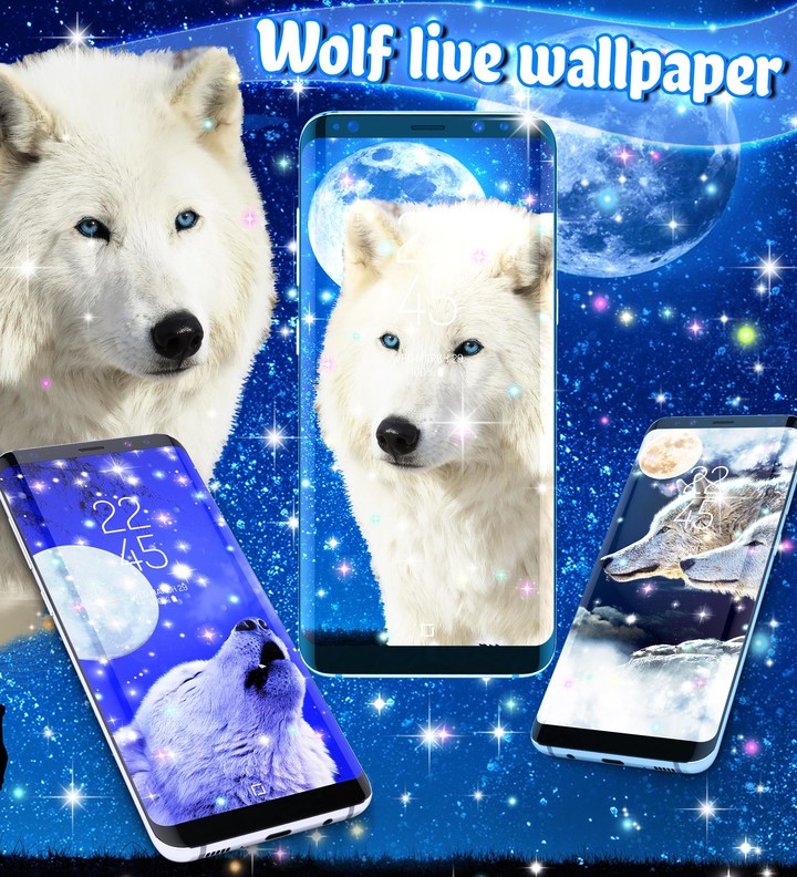 Wolf live wallpaper screenshot image 23_Popularmodapk.com