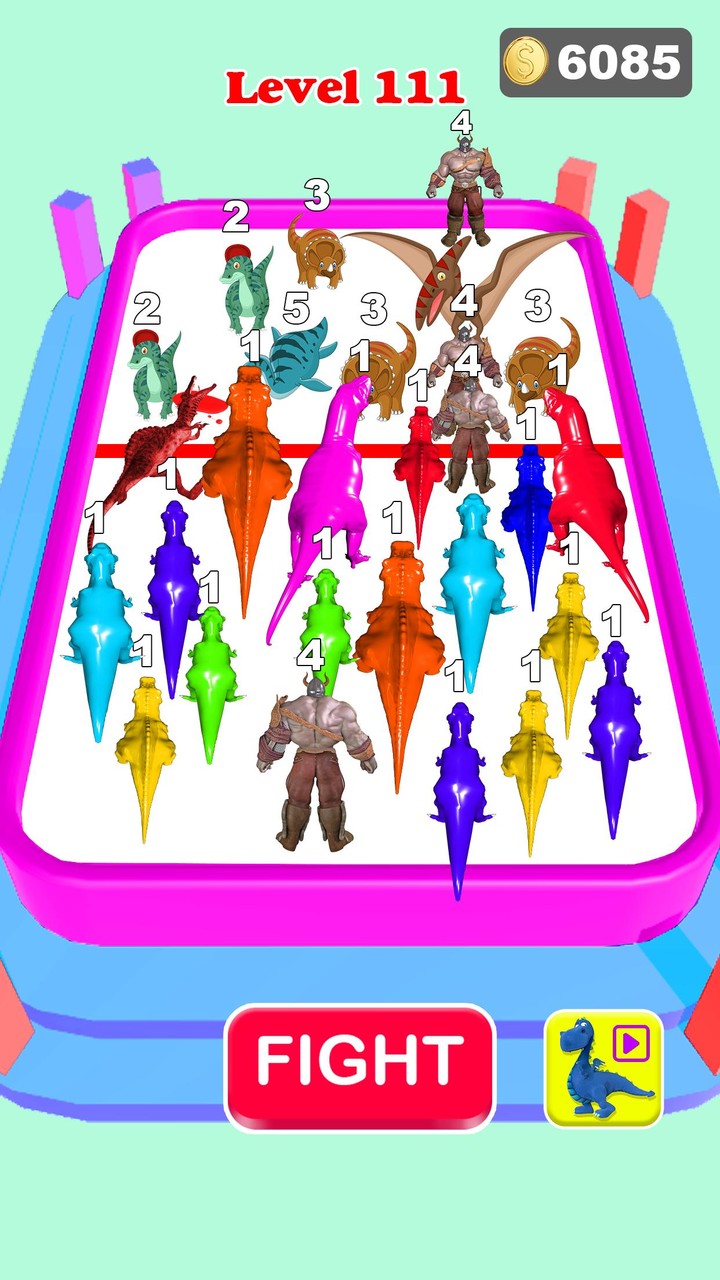 Merge Master 3d-Dinosaur Clash screenshot image 5_Popularmodapk.com