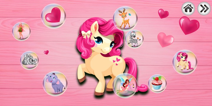 Games for girls kids puzzles screenshot image 2_Popularmodapk.com