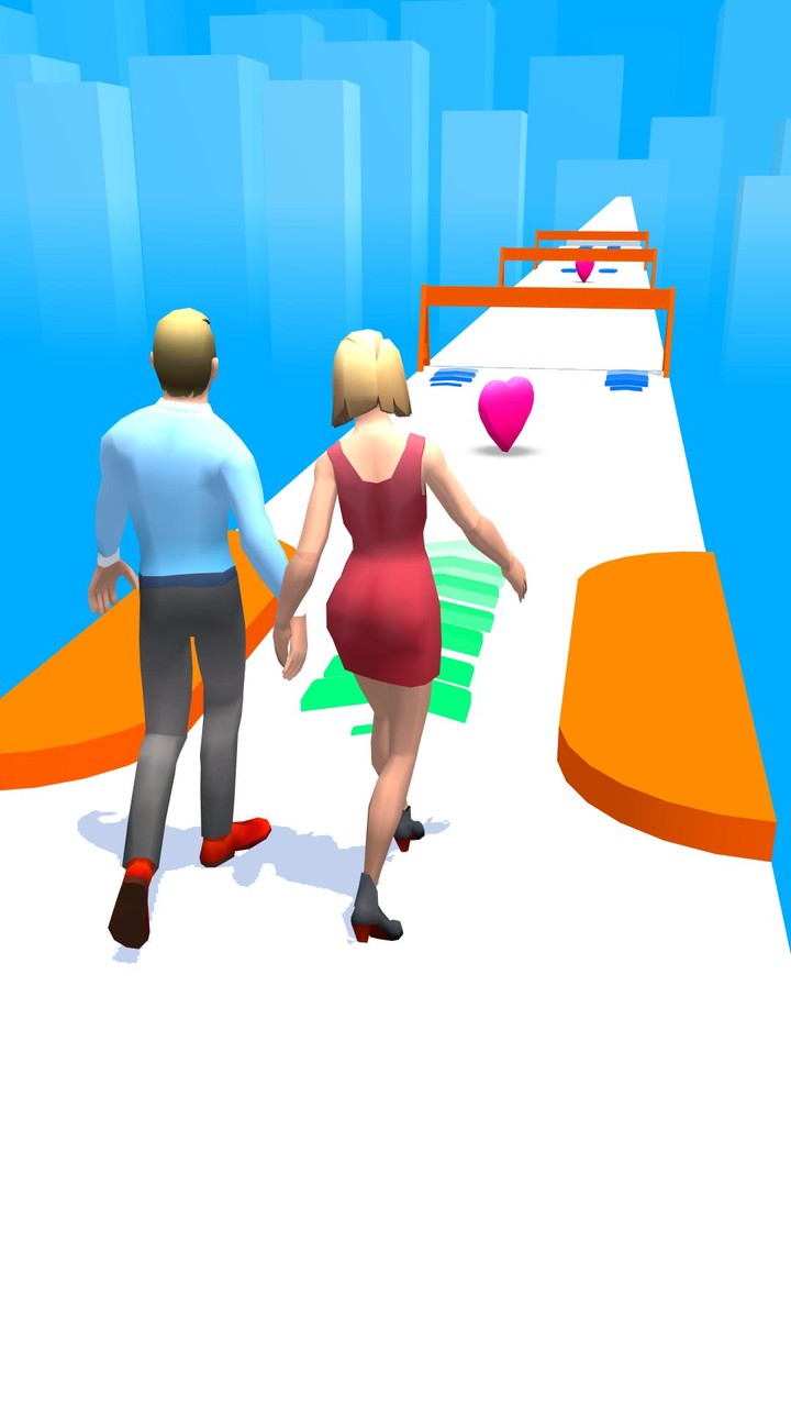 Hold Hands Run screenshot image 1_Popularmodapk.com