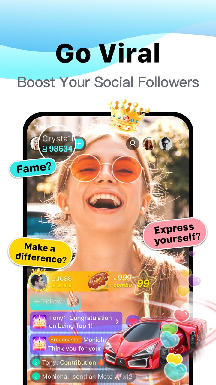 Bigo Live - Live Stream, Chat screenshot image 6_Popularmodapk.com