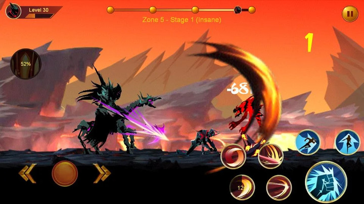 Shadow fighter 2: Shadow & ninja fighting games<span>(lots of money)</span> screenshot image 4_Popularmodapk.com