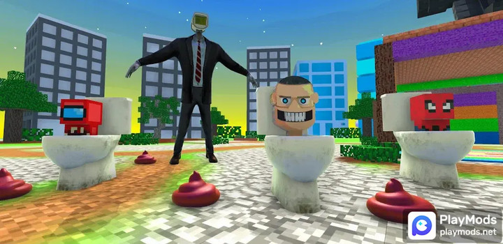 Ski Toilet Craftsman Survivor<span>(No Ads Free Rewards)</span> screenshot image 2_Popularmodapk.com