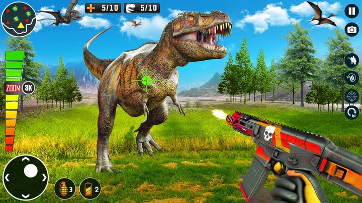 Real Dino Hunting - Gun Games screenshot image 1_Popularmodapk.com