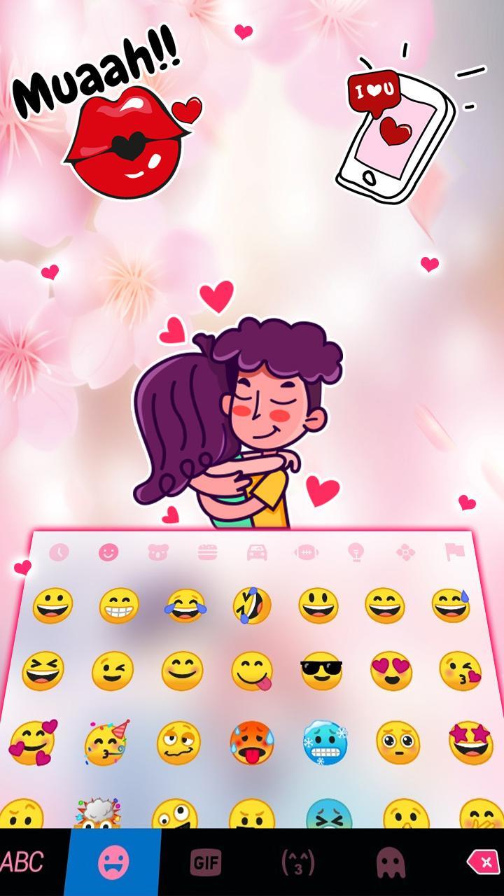 Sakura Love Hug Themes screenshot image 3_Popularmodapk.com