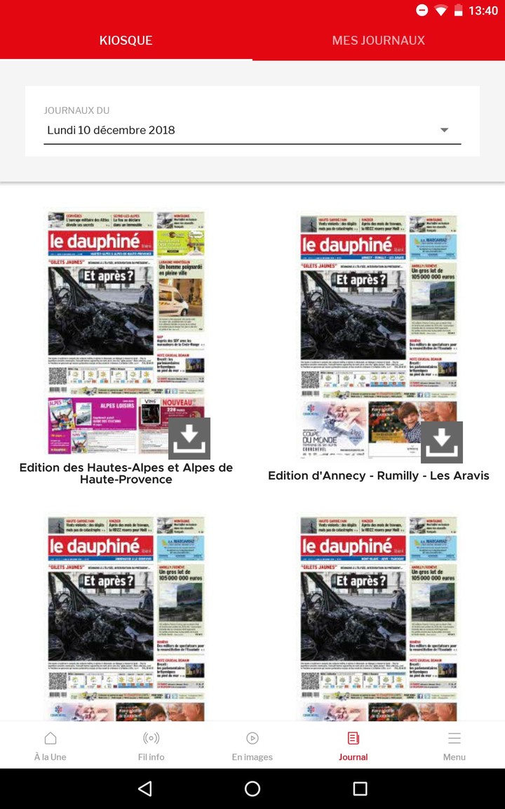 Le Dauphiné Libéré screenshot image 3_Popularmodapk.com