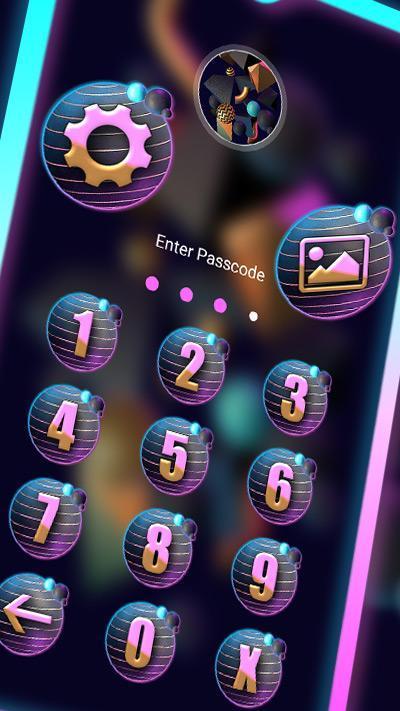3D Shapes Launcher Theme screenshot image 7_Popularmodapk.com