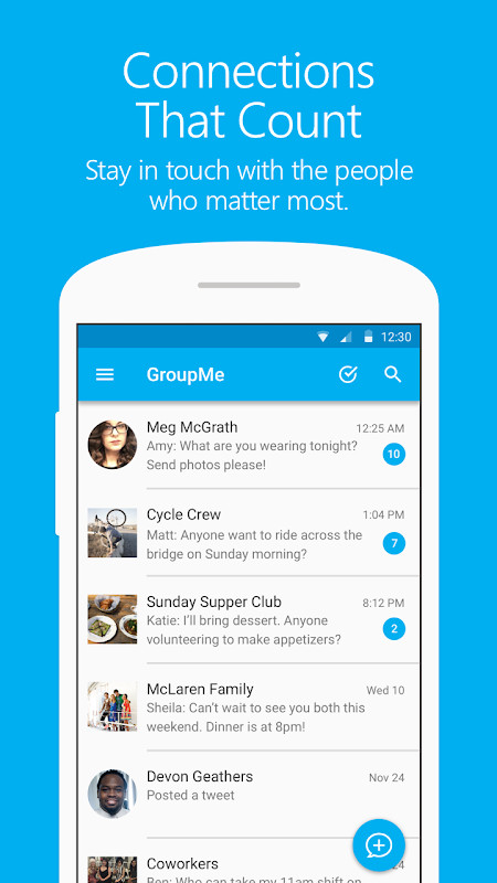 GroupMe screenshot image 1_Popularmodapk.com