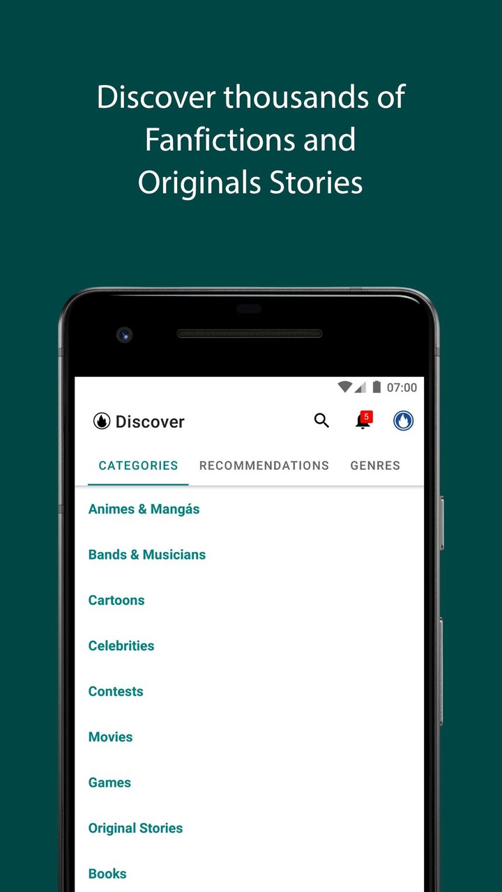 Spirit Fanfiction and Stories screenshot image 1_Popularmodapk.com