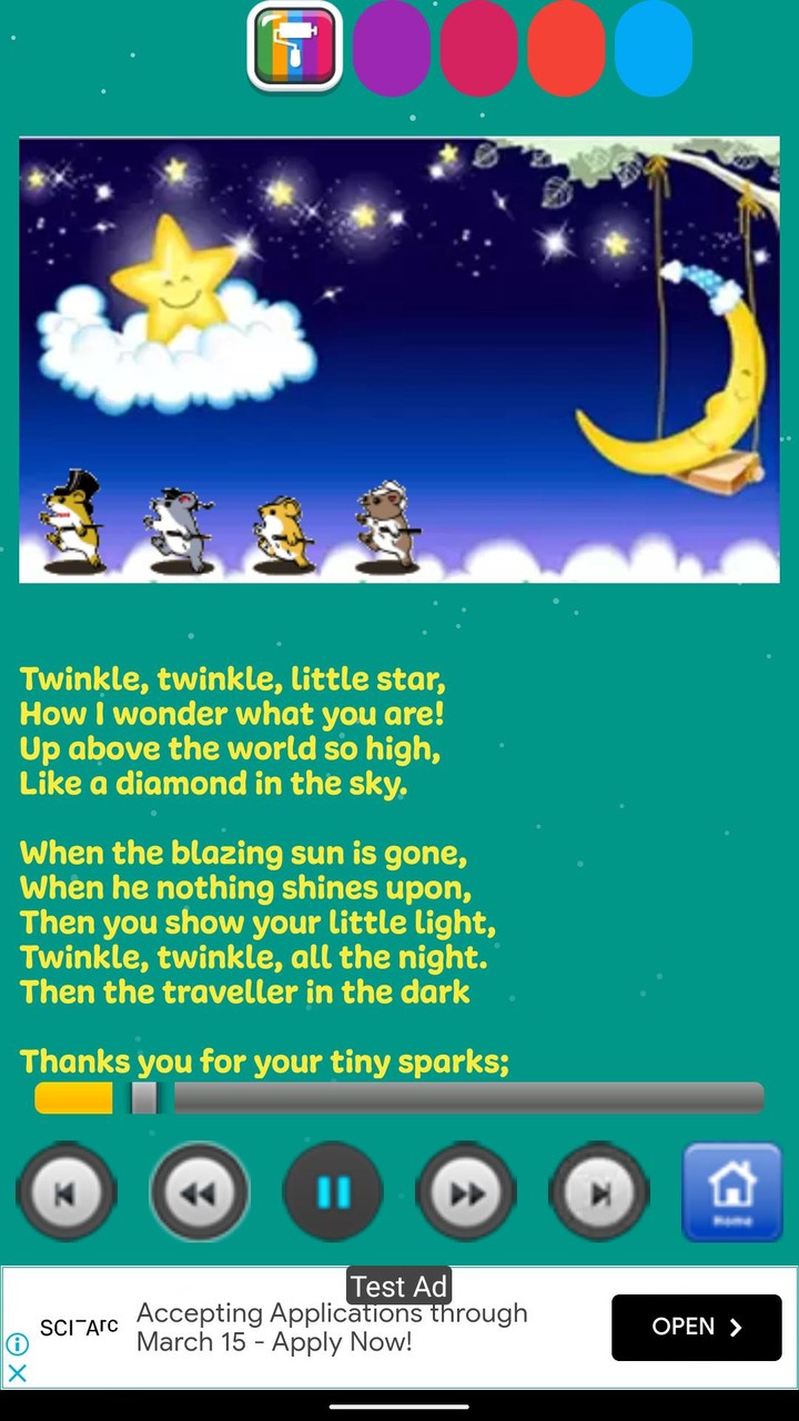 Kids Songs Nursery Rhymes screenshot image 4_Popularmodapk.com