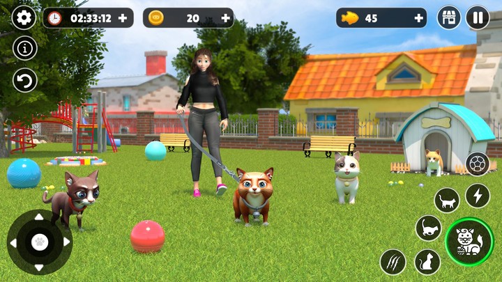 Cat Simulator Pet Cat Games screenshot image 5_Popularmodapk.com