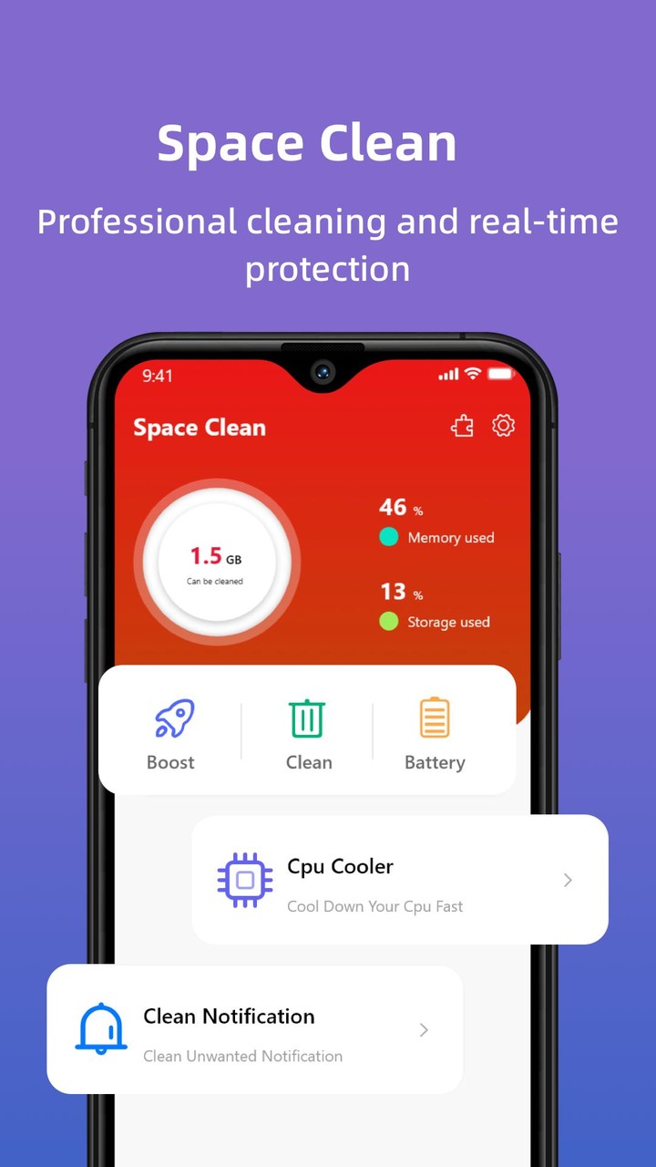 Space Clean-Clean Device screenshot image 6_Popularmodapk.com