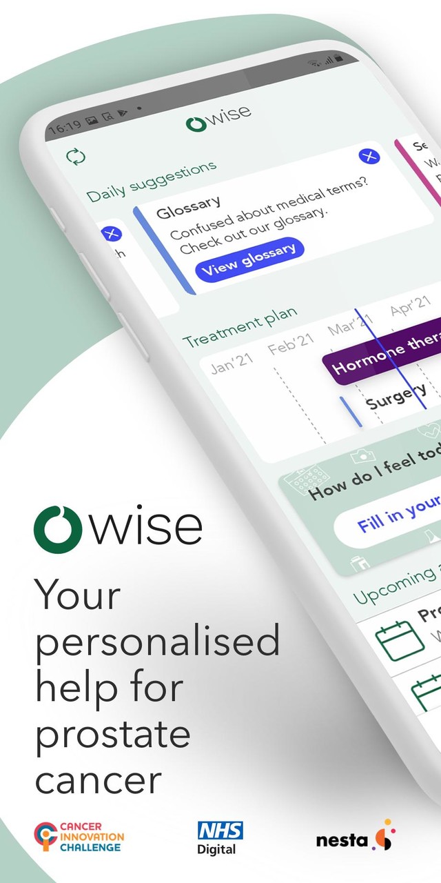 OWise - Prostate Cancer Suppor screenshot image 3_Popularmodapk.com