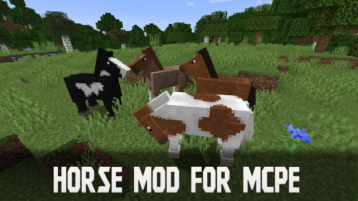 Horse Mod for Minecraft PE screenshot image 3_Popularmodapk.com