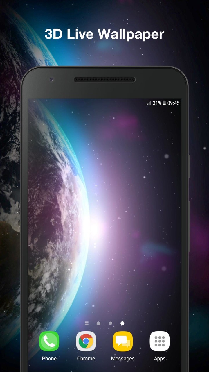 Earth Galaxy Live Wallpaper screenshot image 6_Popularmodapk.com
