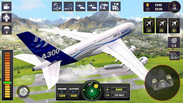 Real Airplane Flight Sim 3D screenshot image 2_Popularmodapk.com