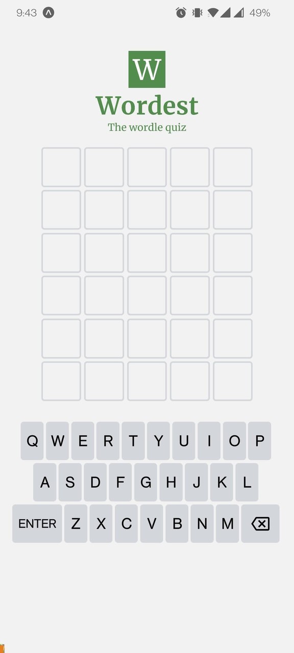 Wordest - Daily Word Quiz screenshot image 2_Popularmodapk.com