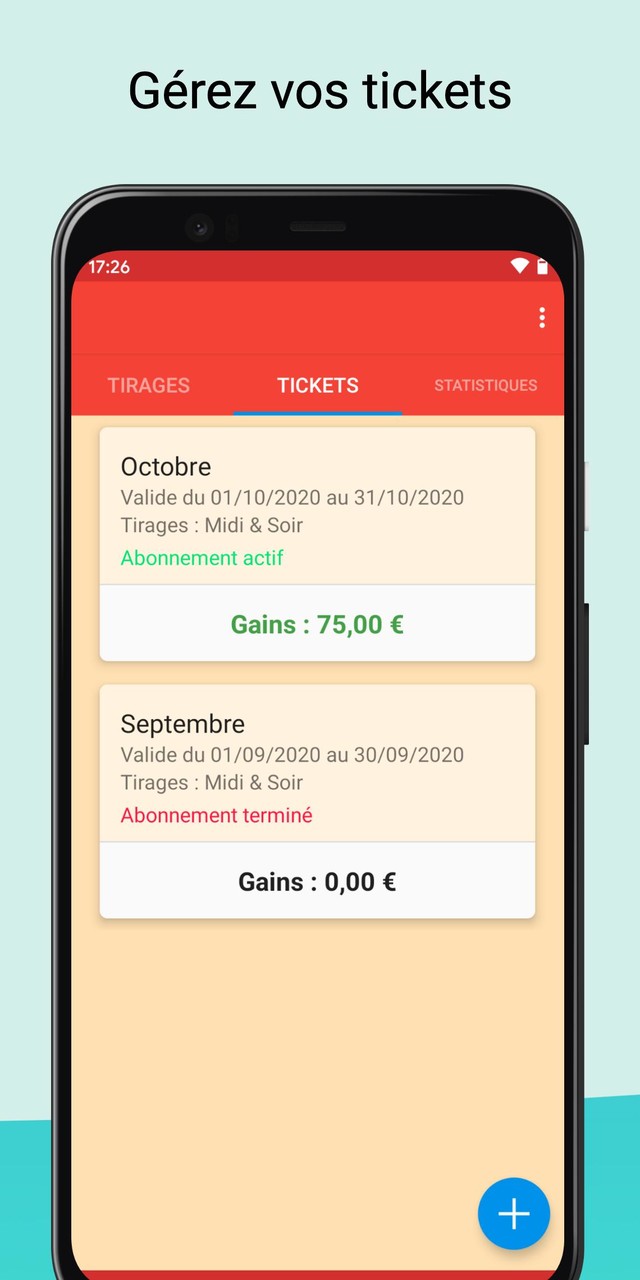 Results for french Keno screenshot image 3_Popularmodapk.com