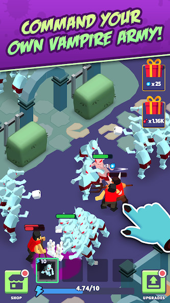 Dracula City Master: Idle Army<span>(Unlimited Currency)</span> screenshot image 1_Popularmodapk.com