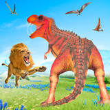 Lion vs Dinosaur Battle Game6.0_Popularmodapk.com