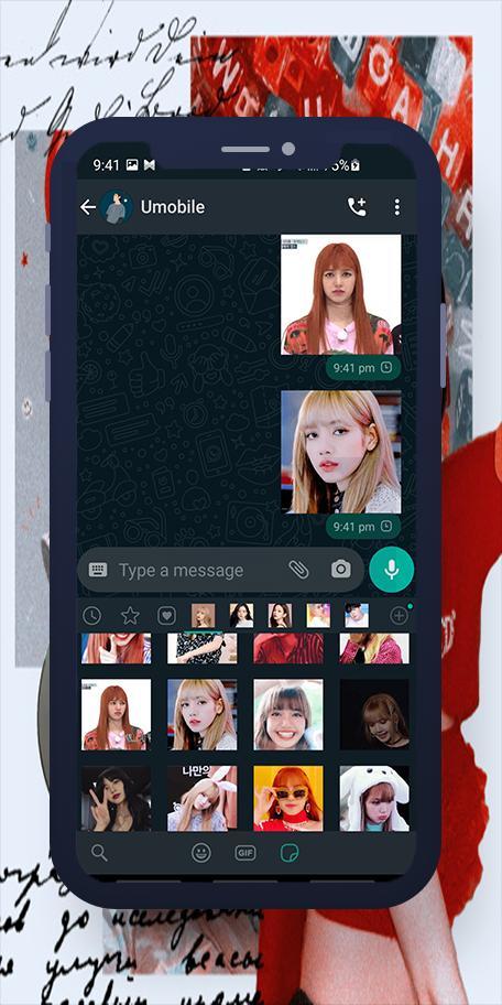 Lisa Animated WASticker screenshot image 5_Popularmodapk.com