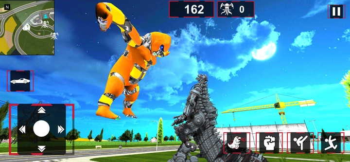 Gorilla vs Kaiju City Rampage screenshot image 2_Popularmodapk.com